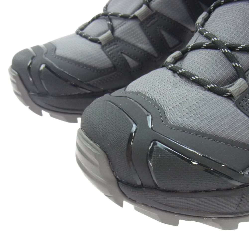 salomon サロモン 253322 ULTRA 360 MID GORE-TEX ウルトラ ミッド ゴアテックス トレッキング スニーカー グレー系 ブラック系 28cm【美品】【中古】