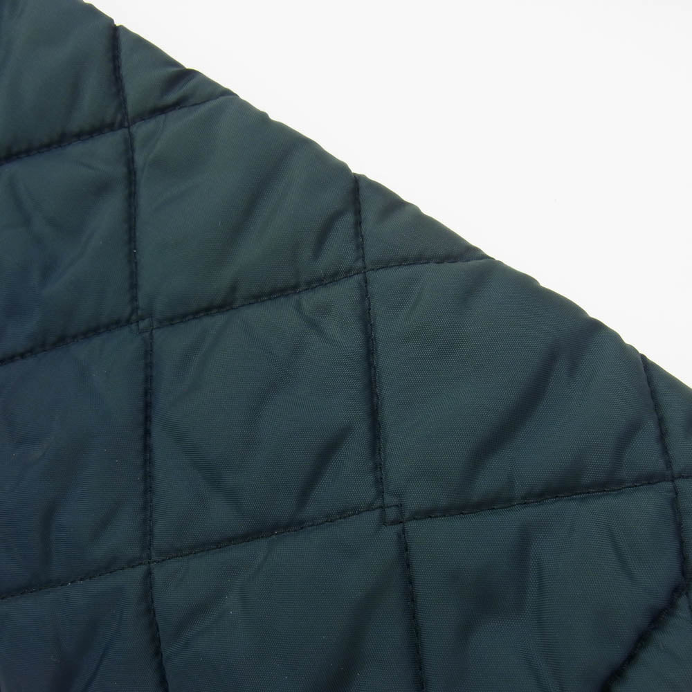 LAVENHAM ラベンハム 英国製 キルティング 中綿 ジャケット ネイビー系 36【中古】