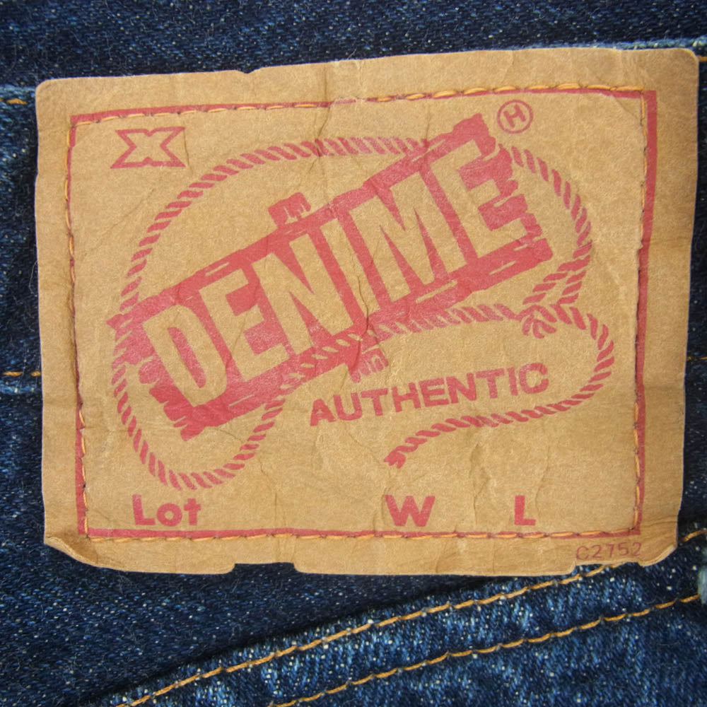 Denime ドゥニーム 旧ドゥニーム オリゾンティ期 ボタンフライ デニム パンツ 日本製 インディゴブルー系 31【中古】