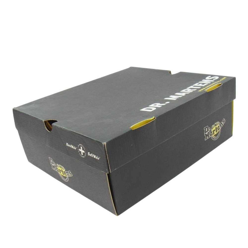 Dr.Martens ドクターマーチン 10 HOLE CHERRY RED 10 ホール ブーツ イエロー ステッチ レッド系 US6【中古】