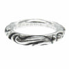 CHROME HEARTS クロムハーツ（原本無） SCRL BAND スクロールバンド シルバー リング シルバー系 16.5号【中古】