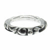 CHROME HEARTS クロムハーツ（原本無） SCRL BAND スクロールバンド シルバー リング シルバー系 16.5号【中古】