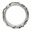 CHROME HEARTS クロムハーツ（原本無） SCRL BAND スクロールバンド シルバー リング シルバー系 16.5号【中古】