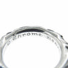 CHROME HEARTS クロムハーツ（原本無） SCRL BAND スクロールバンド シルバー リング シルバー系 16.5号【中古】
