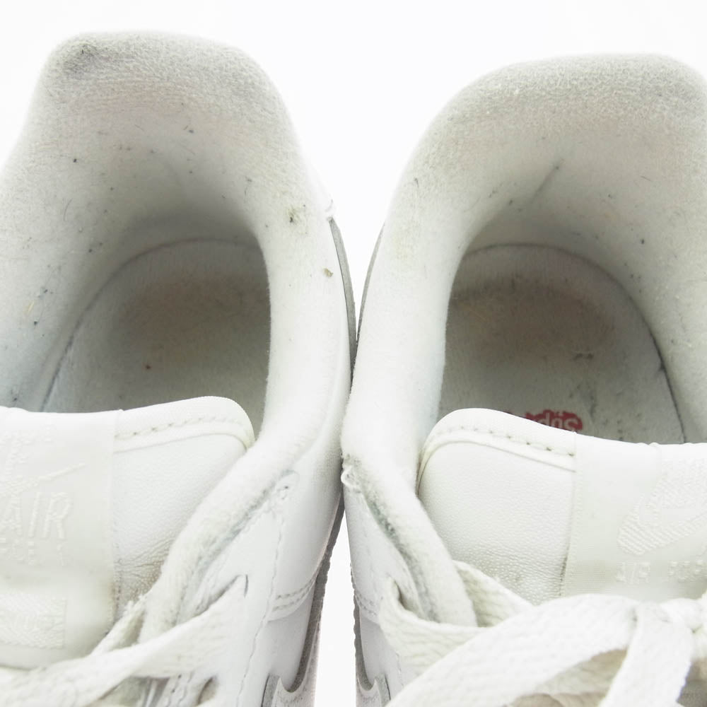 NIKE ナイキ CU9225-100 Supreme Air Force 1 Low White シュプリーム エアフォース1 ロー ホワイト ホワイト系 27cm【中古】