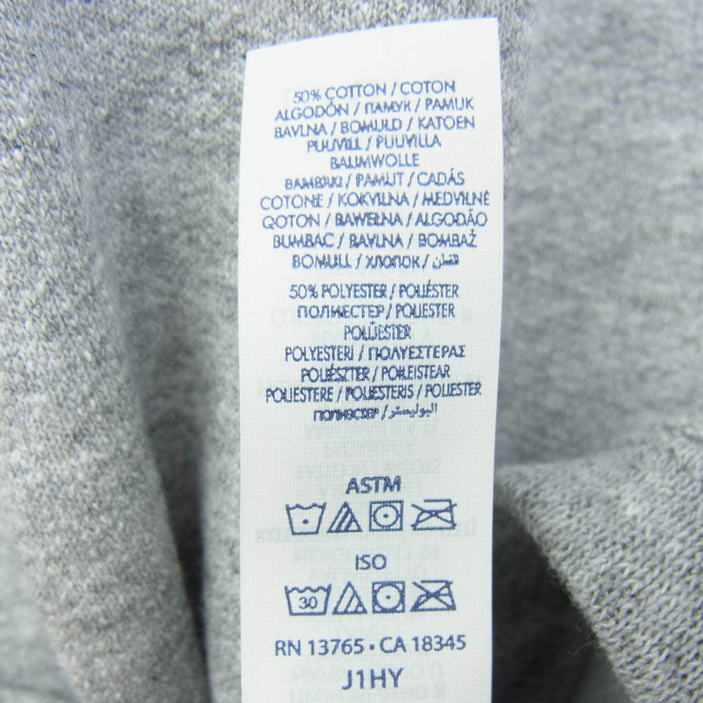 WACKO MARIA ワコマリア 25SS 25SSE-WMC-SS04 世界平和プロジェクト ロゴ 刺? SWEAT SHIRT クルーネック スウェット グレー系 L【中古】
