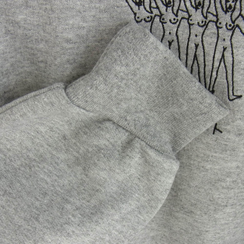 ワコマリア　WACKO MARIA 世界平和プロジェクト　スウェット　グレー　L ワコマリアWACKO MARIA 世界平和プロジェクトスウェットグレーL