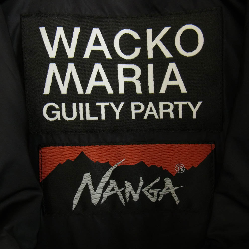 WACKO MARIA ワコマリア 23SS 23SS-WMO-NA01 NANGA MOUNTAIN PARKA マウンテン パーカー ブラック系 S【中古】