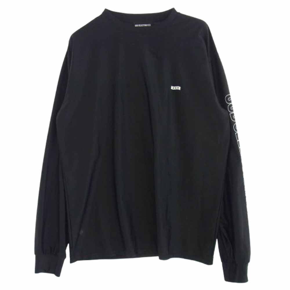 GOD SELECTION XXX ゴッドセレクション rash guard アームロゴ ラッシュガード ブラック XL ブラック系 XL【中古】