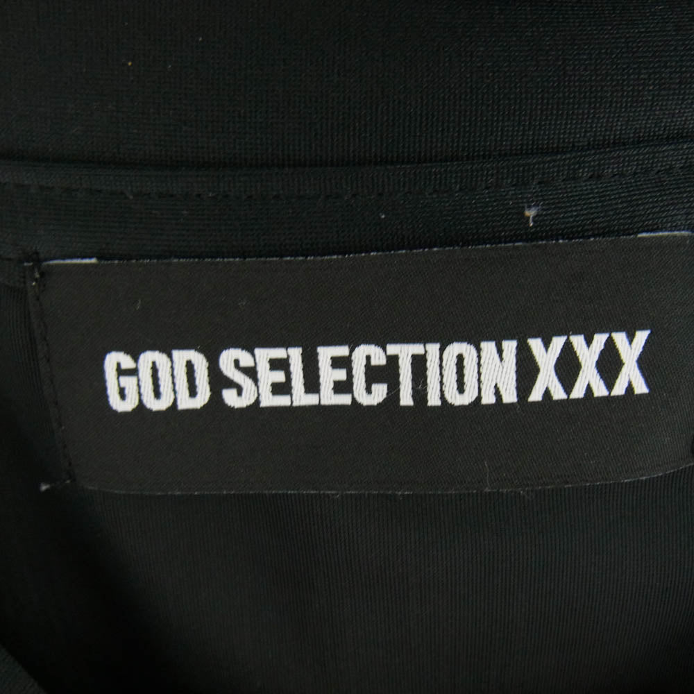 GOD SELECTION XXX ゴッドセレクション rash guard アームロゴ ラッシュガード ブラック XL ブラック系 XL【中古】