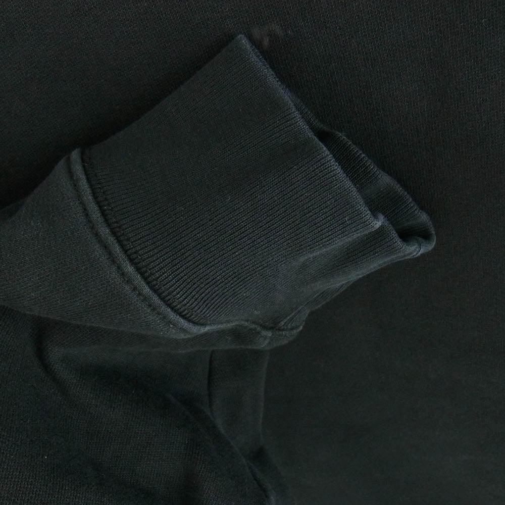 ACNE STUDIOS アクネストゥディオズ Flogho BI0015 ネックロゴ プルオーバー スウェット トレーナー ブラック M ブラック系 M【中古】