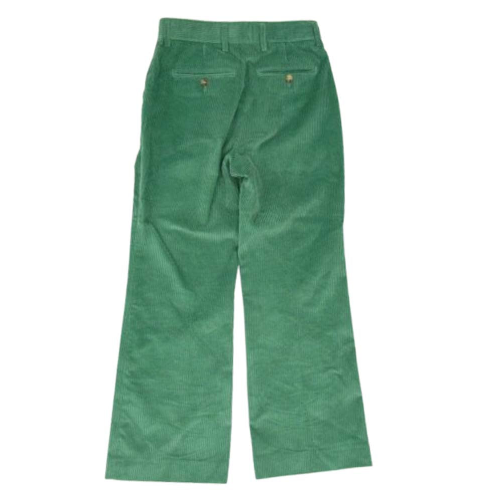ACNE STUDIOS アクネストゥディオズ 19AW TROU000272 コーデュロイ ブーツカット パンツ グリーン系 32【中古】