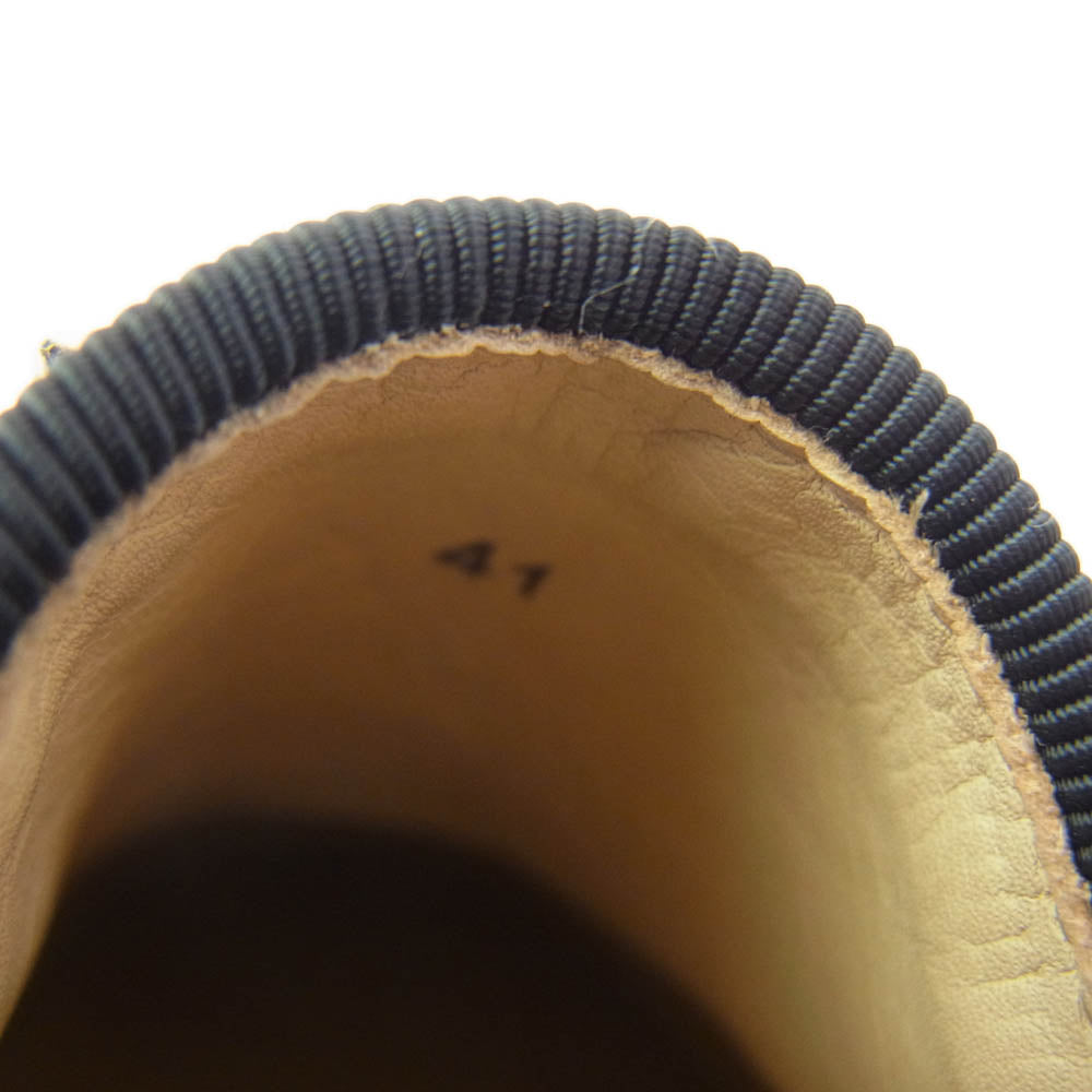 Christian Louboutin クリスチャンルブタン PIK BOAT FLAT スパイクスタッズ スリッポン スニーカー ブラック系 41【美品】【中古】