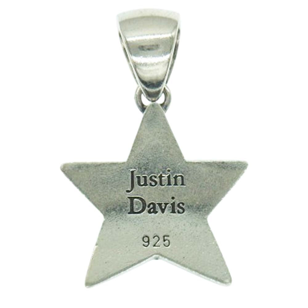 Justin Davis ジャスティンデイビス SPJ150 VIVA SUPER STAR ビバ スーパースター ペンダントトップ ブラック系 シルバー系【中古】