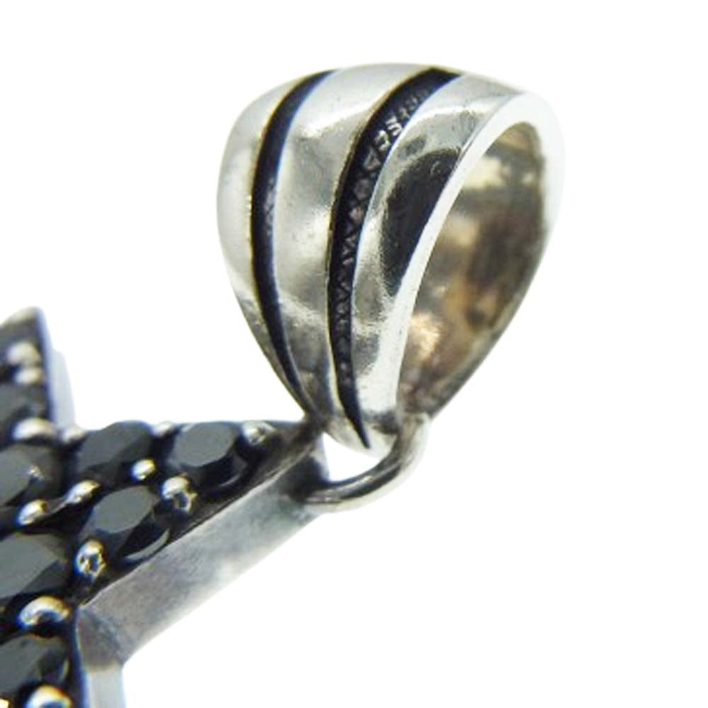 Justin Davis ジャスティンデイビス SPJ150 VIVA SUPER STAR ビバ スーパースター ペンダントトップ ブラック系 シルバー系【中古】