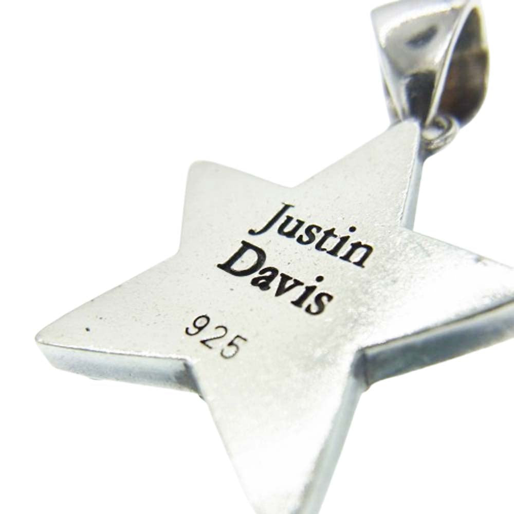 Justin Davis ジャスティンデイビス SPJ150 VIVA SUPER STAR ビバ スーパースター ペンダントトップ ブラック系 シルバー系【中古】