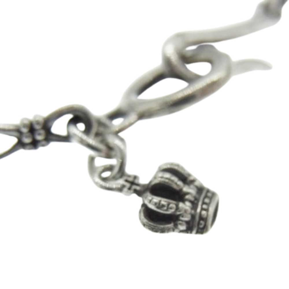 Justin Davis ジャスティンデイビス SNJ210 ボヘミアン チェーン ローズ ネックレス 50cm シルバー系【中古】