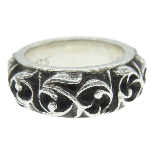 CHROME HEARTS クロムハーツ（原本無） ETRNITY VINE BAND エタニティ ヴァインバンド リング シルバー系 14号【中古】