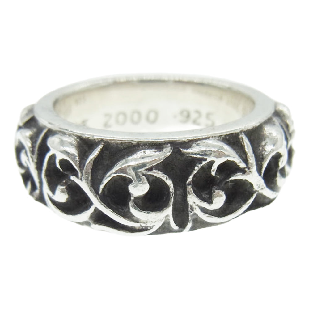 CHROME HEARTS クロムハーツ（原本無） ETRNITY VINE BAND エタニティ ヴァインバンド リング シルバー系 14号【中古】