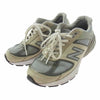 NEW BALANCE ニューバランス W990IG5 990v5 メッシュ ローカット スニーカー グレー系 24.5cm【中古】