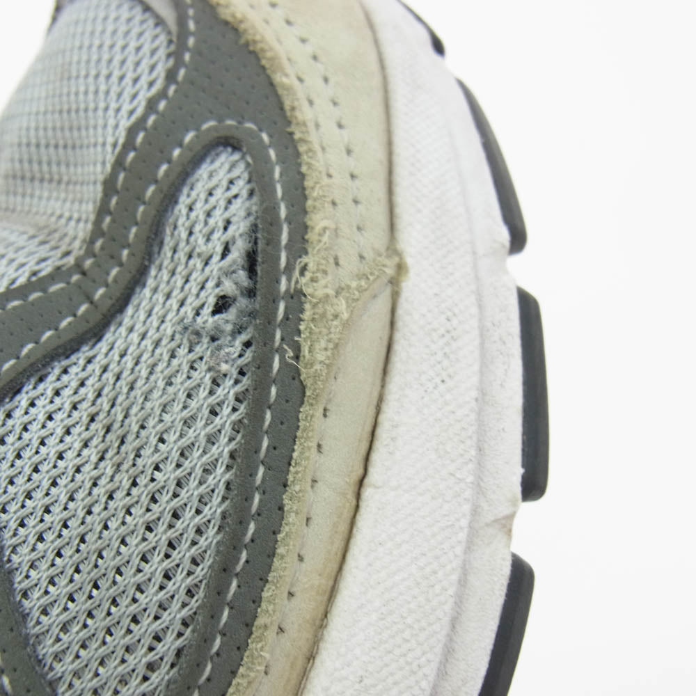 NEW BALANCE ニューバランス W990IG5 990v5 メッシュ ローカット スニーカー グレー系 24.5cm【中古】