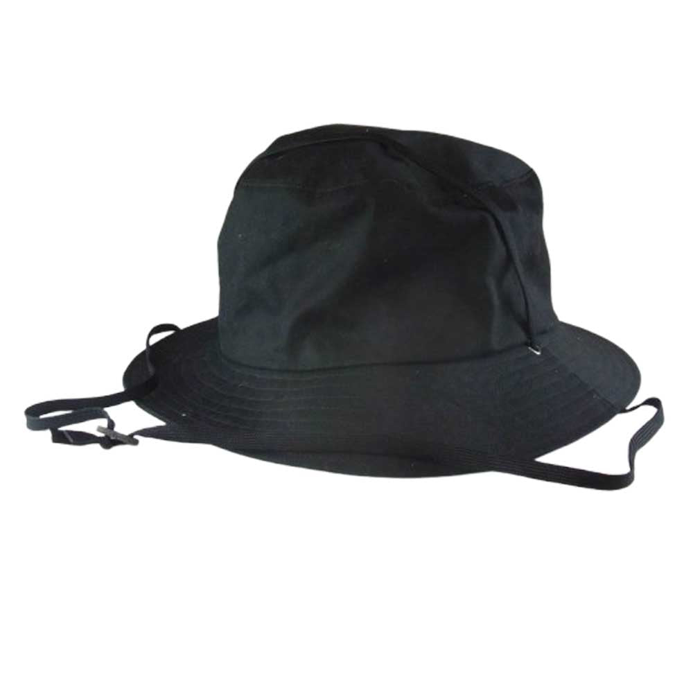 KIJIMA TAKAYUKI キジマタカユキ 24SS 242705 ENTILE BUCKET HAT 高密度コットンベンタイル バケットハット 帽子 ブラック系 2【中古】