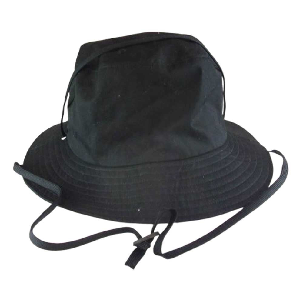 KIJIMA TAKAYUKI キジマタカユキ 24SS 242705 ENTILE BUCKET HAT 高密度コットンベンタイル バケットハット 帽子 ブラック系 2【中古】