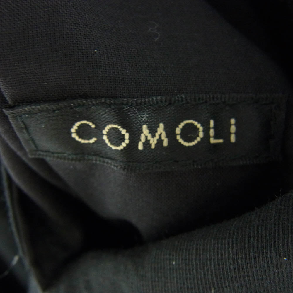 COMOLI コモリ 25SS B01-06013 リバーシブル プルオーバ― ジャケット ブラック系 2【中古】