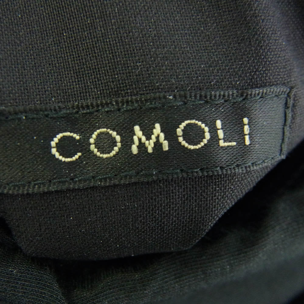COMOLI コモリ 25SS B01-06014 リバーシブル パンツ ブラック系 2【中古】