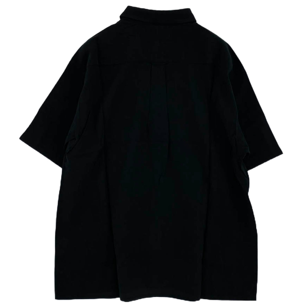 DESCENDANT ディセンダント 22SS 221TQDS-SHM04 RAYON S/S SHIRT STANDARD レーヨン 半袖 シャツ スタンダード ブラック系 2【中古】