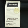 DESCENDANT ディセンダント 22SS 221TQDS-SHM04 RAYON S/S SHIRT STANDARD レーヨン 半袖 シャツ スタンダード ブラック系 2【中古】