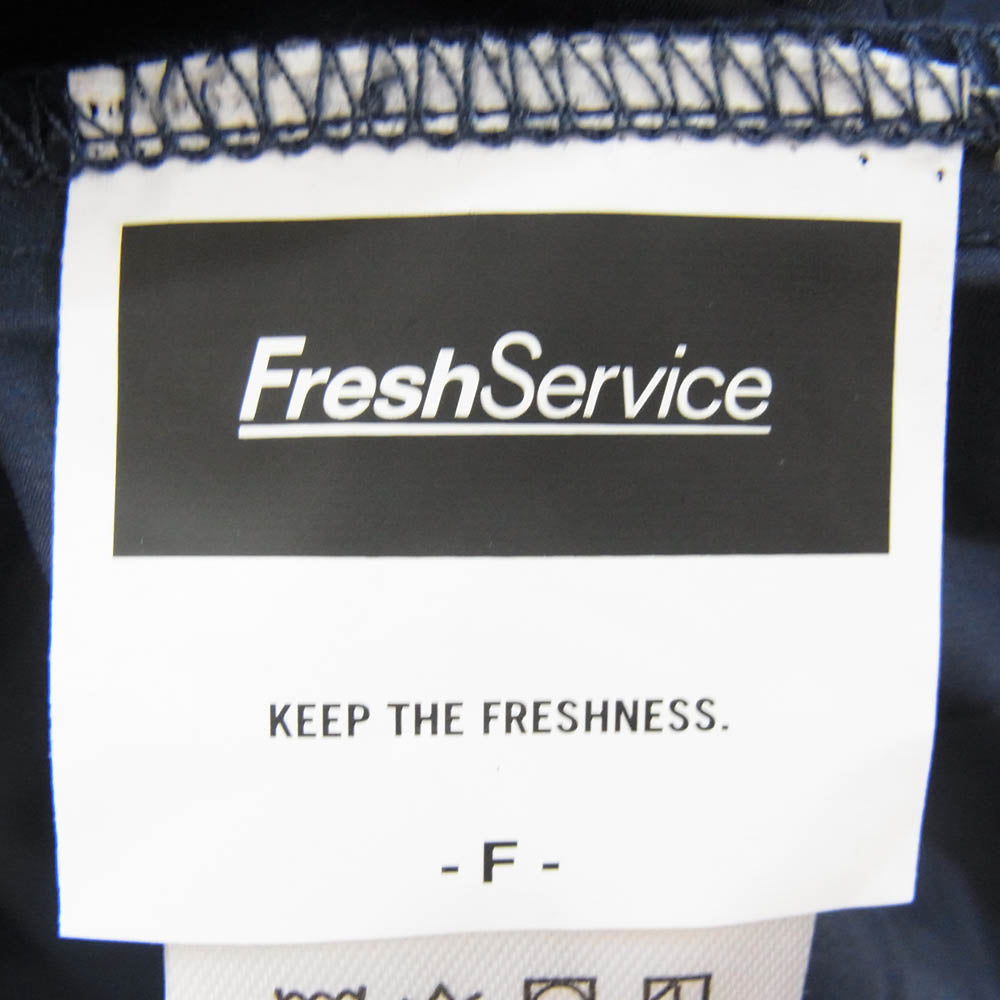 FreshService フレッシュサービス FSW-22-PT CORPORATE EASY PANTS コーポレート イージー パンツ ネイビー系 F【中古】