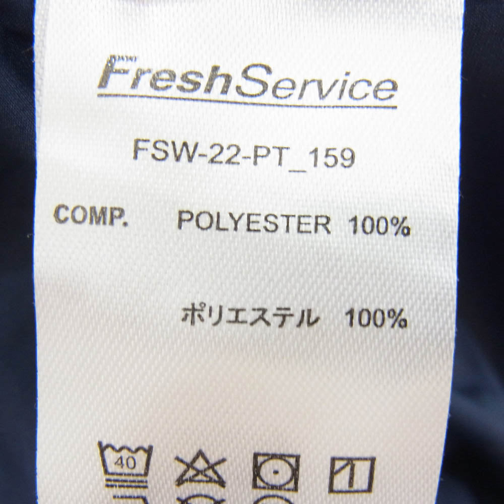 FreshService フレッシュサービス FSW-22-PT CORPORATE EASY PANTS コーポレート イージー パンツ ネイビー系 F【中古】