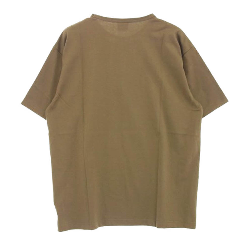 WTAPS ダブルタップス 20AW 202ATDT-CSM14 OG SS COPO クルーネック 半袖 Tシャツ ブラウン カーキ系 2【極上美品】【中古】