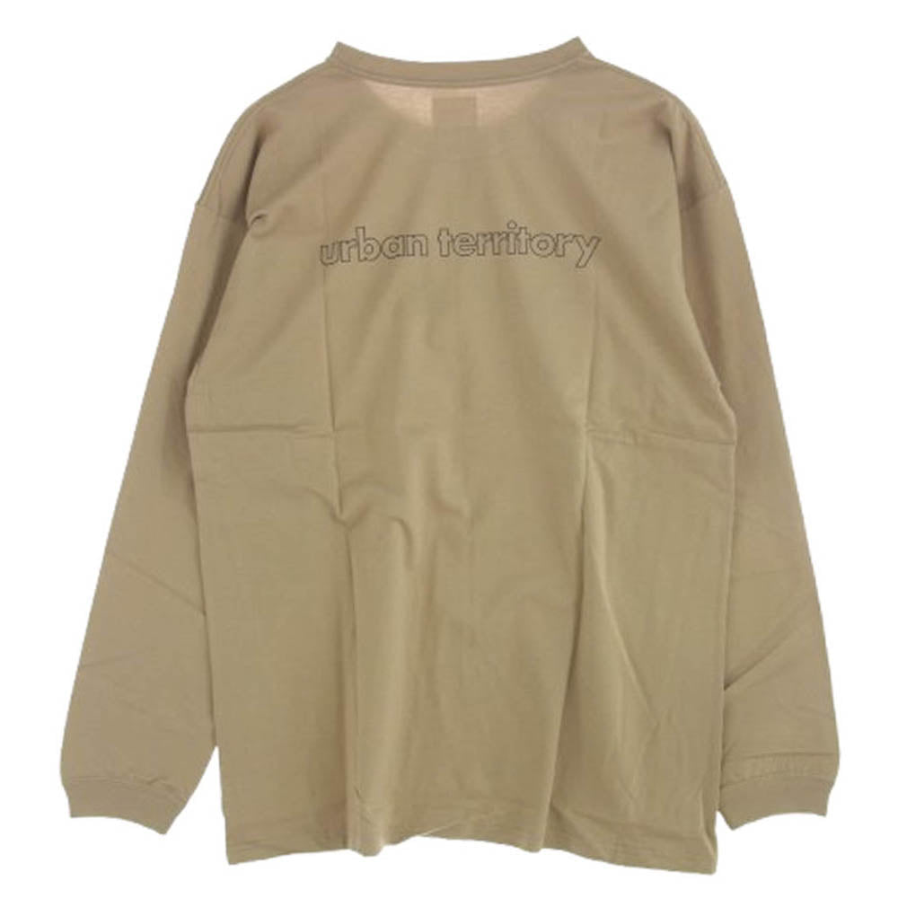 WTAPS ダブルタップス 21SS 211ATDT-LT01S WTVUA L/S TEE 長袖 Tシャツ ベージュ ベージュ系 04【極上美品】【中古】