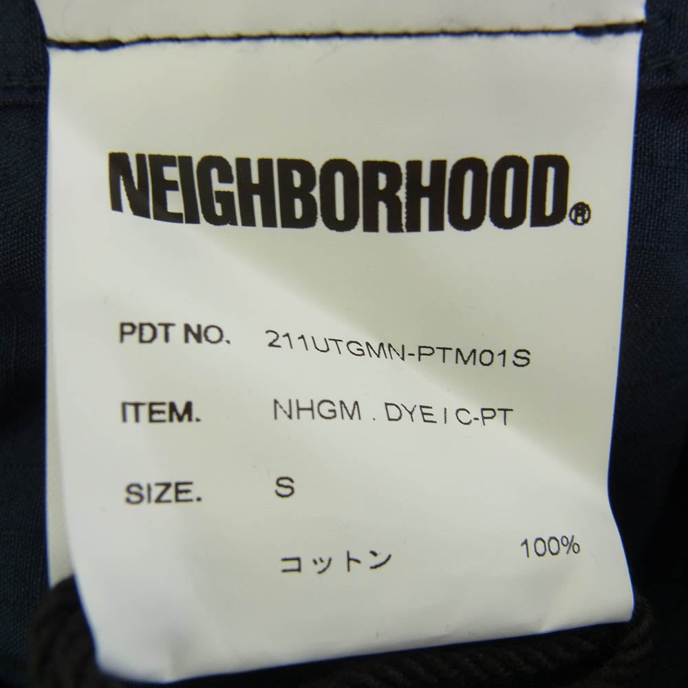 NEIGHBORHOOD ネイバーフッド 21SS 211UTGMN-PTM01S GRAMICCI グラミチ タイダイ染め クライミングパンツ ネイビー系 S【中古】