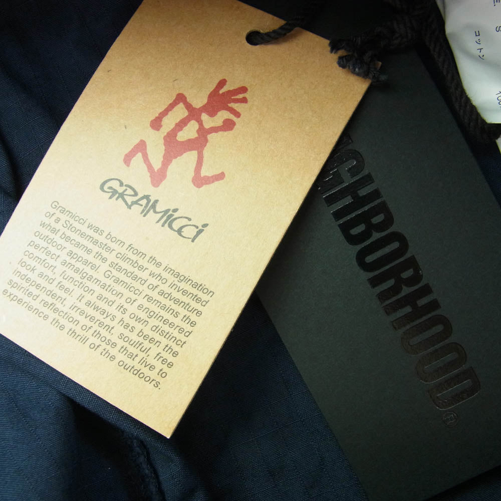 NEIGHBORHOOD ネイバーフッド 21SS 211UTGMN-PTM01S GRAMICCI グラミチ タイダイ染め クライミングパンツ ネイビー系 S【中古】