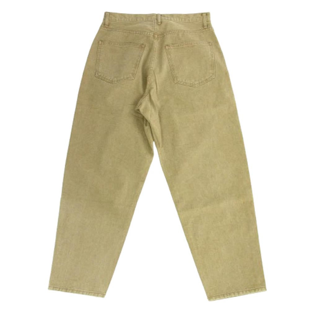 NEIGHBORHOOD ネイバーフッド 20AW 202SPNH-PTM03 BAGGY C-PT バギー テーパード デニムパンツ BEIGE S【美品】【中古】