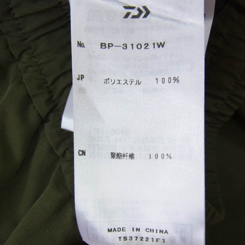 DAIWA PIER39 ダイワピア BP-31021W TECH SPY FATIGUE PANTS テック スパイ ファティーグ カーゴパンツ カーキ系 S【美品】【中古】