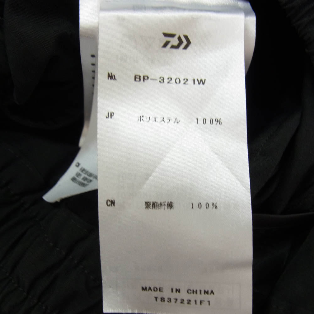 DAIWA PIER39 ダイワピア BP-32021W TECH WIDE 6P PANTS 6ポケット ワイド テック カーゴパンツ ブラック系 S【極上美品】【中古】