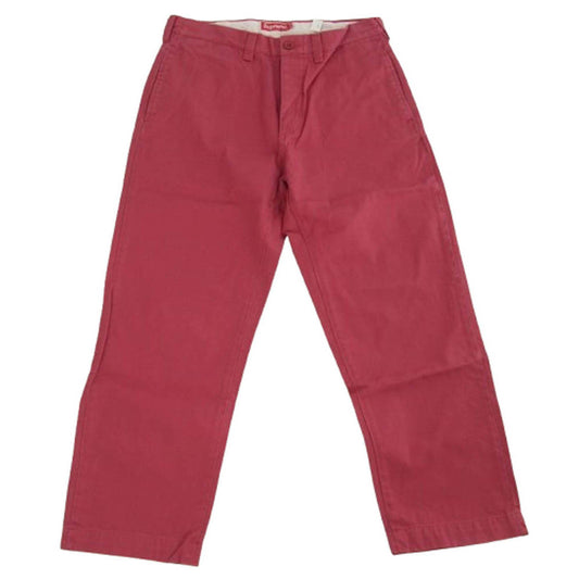 Supreme シュプリーム 21SS Pin Up Chino Pant ピンナップ チノパンツ レッド系 30【中古】