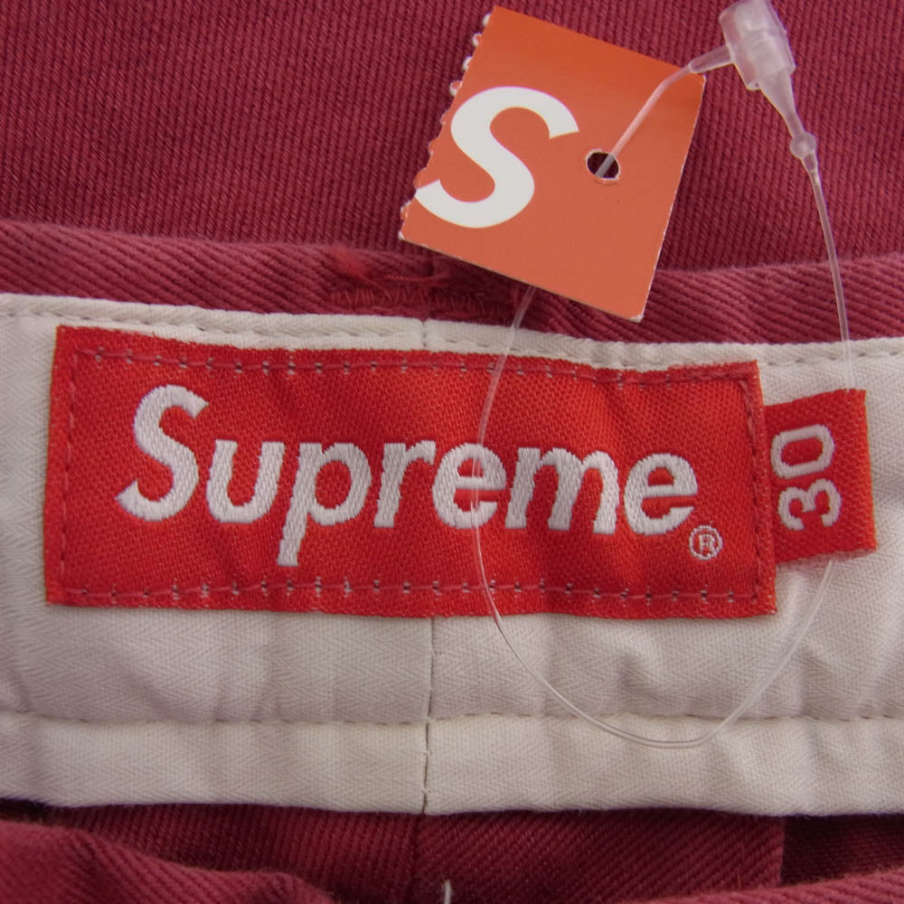 Supreme シュプリーム 21SS Pin Up Chino Pant ピンナップ チノパンツ レッド系 30【中古】