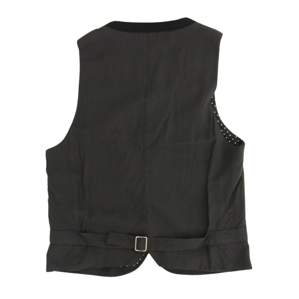 WTAPS ダブルタップス 101LTDT-JKM03 ドット柄 ベスト ブラック ブラック系【中古】