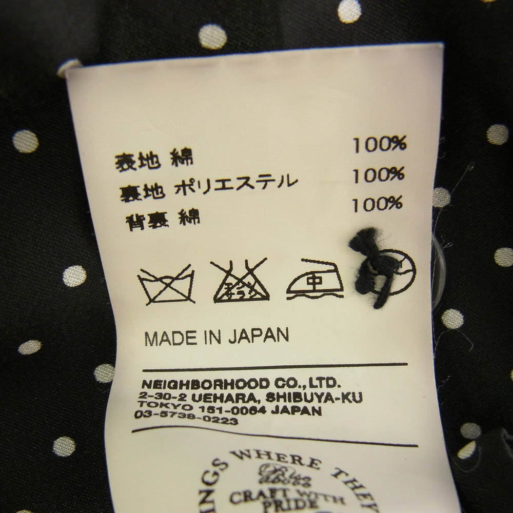 WTAPS ダブルタップス 101LTDT-JKM03 ドット柄 ベスト ブラック ブラック系【中古】