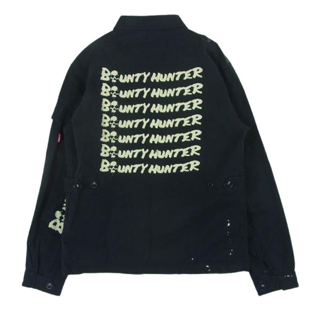 WTAPS ダブルタップス 08AW TSBHD-SH-M02 13周年記念 BOUNTY HUNTER JUNGLE LS ジャングル ジャケット ブラック系 サイズ表記なし【中古】