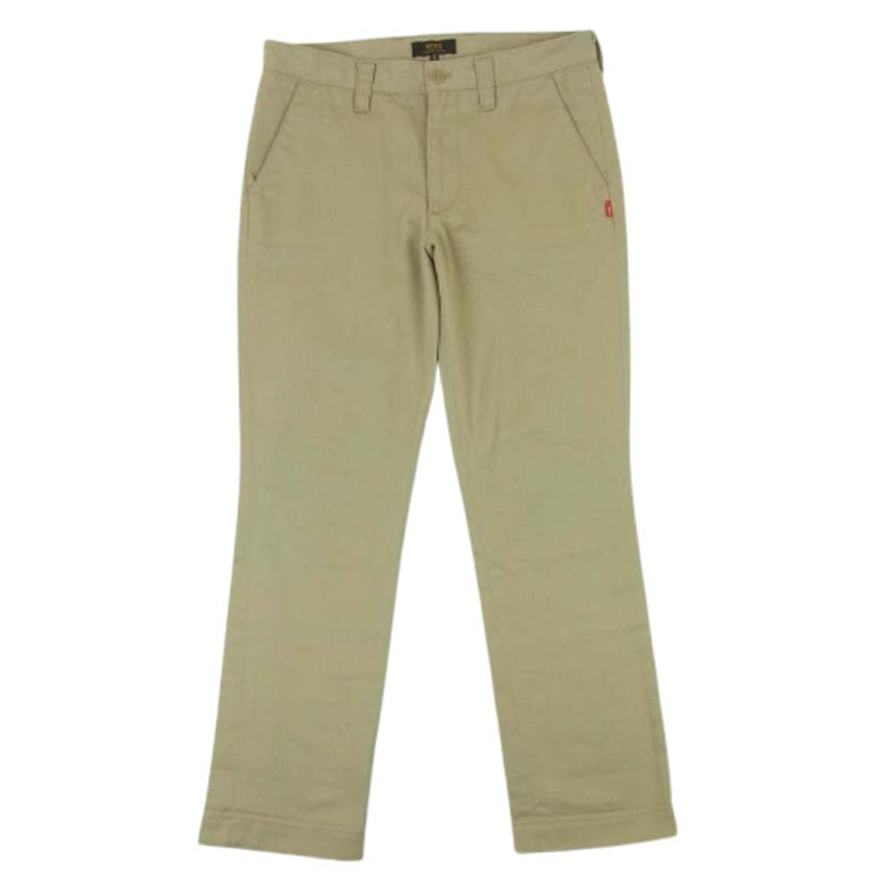 WTAPS ダブルタップス 142LTDT-PTM03 COPO DRILL ワーク パンツ チノパン ポリエステル コットン 日本製 ベージュ系 M【中古】
