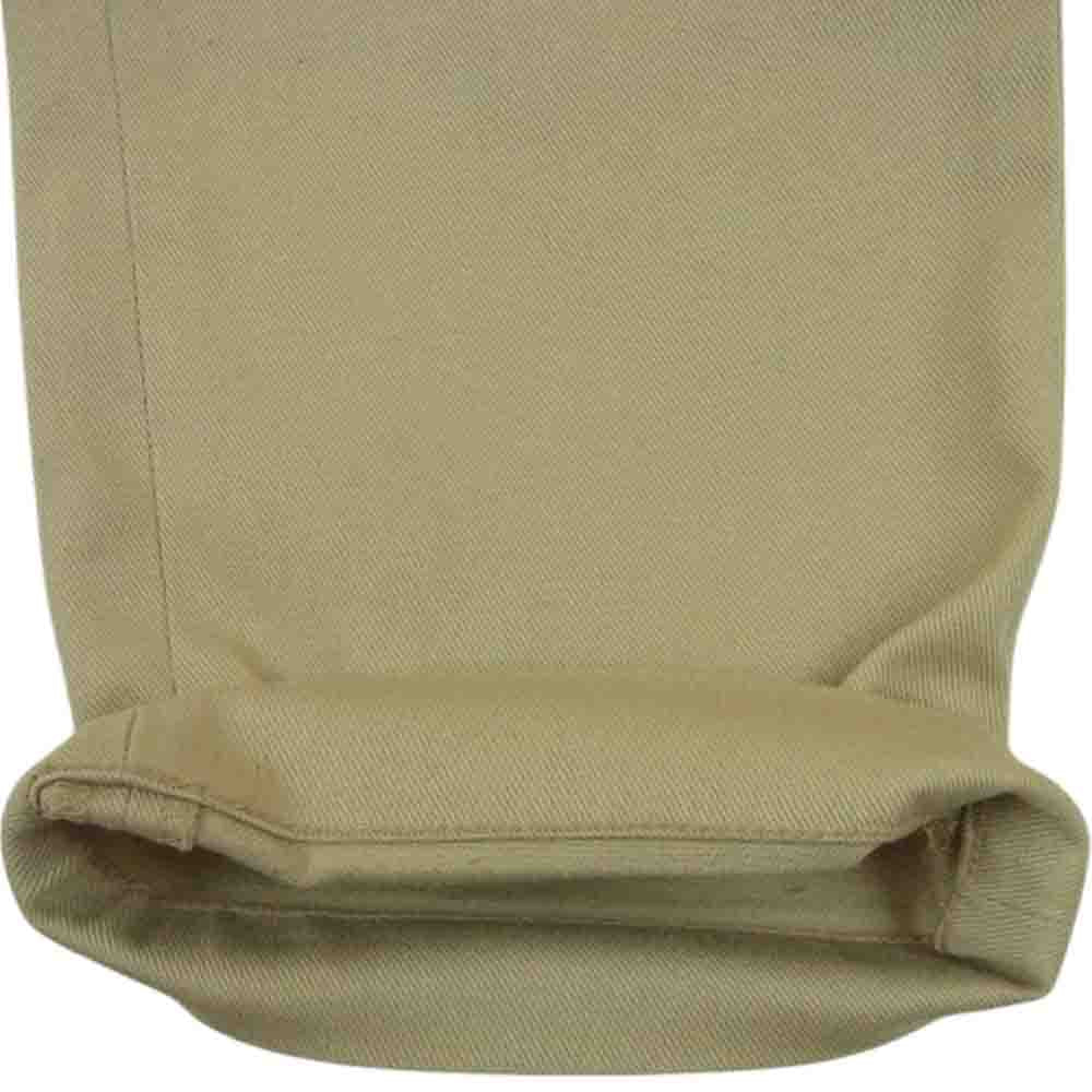 WTAPS ダブルタップス 142LTDT-PTM03 COPO DRILL ワーク パンツ チノパン ポリエステル コットン 日本製 ベージュ系 M【中古】