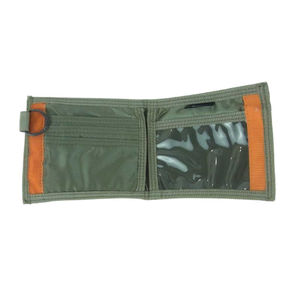 PORTER ポーター TANKER WALLET タンカー ウォレット グリーン系 カーキ系【中古】