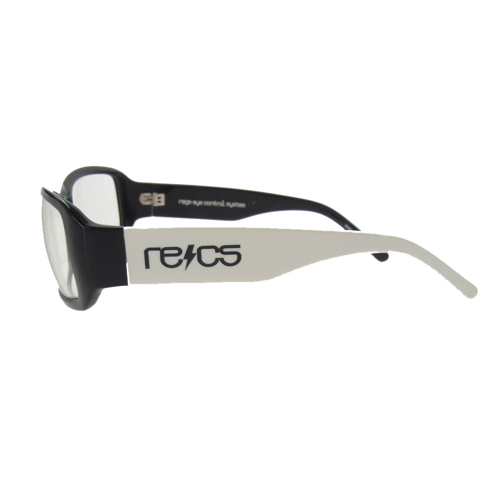 レックス レイジアイコントロールシステム recs-f24-01 VICE ヴァイス サングラス アイウェア 眼鏡 ブラック系 ホワイト系【中古】