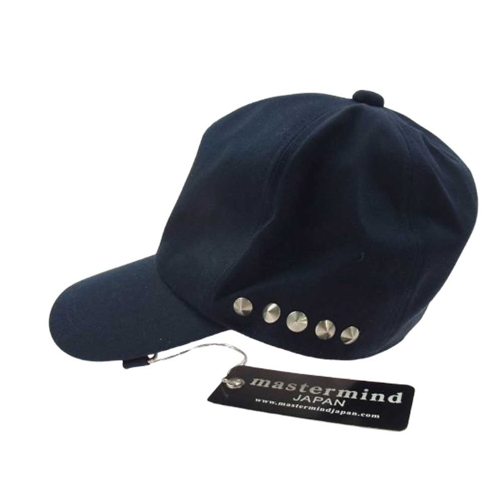 mastermind JAPAN マスターマインドジャパン CODELANES スカル刺繍 キャップ ネイビー系 M【極上美品】【中古】
